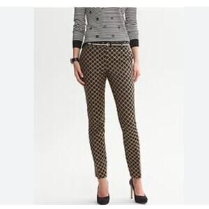 Banana Republic Camden  Ankle Pant in Mojave Black Size 6